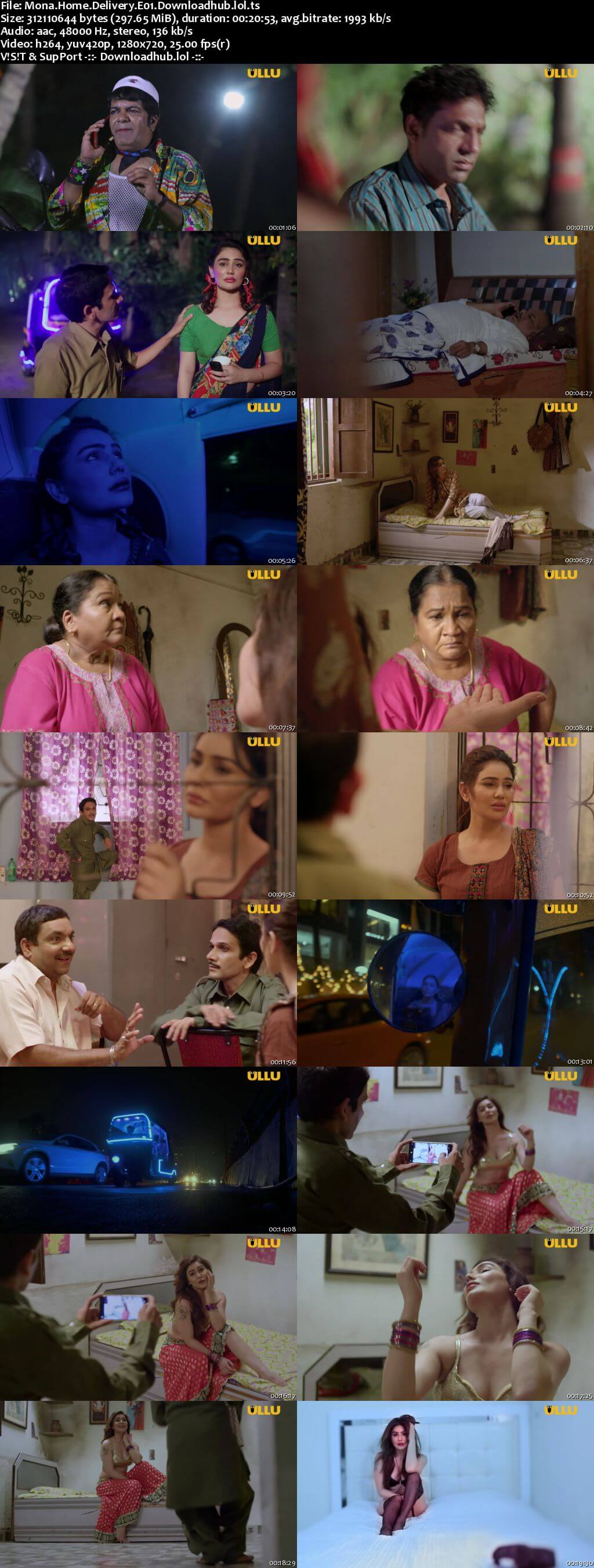 Mona Home Delivery 2019 Hindi S01 ULLU WEB Series Complete 720p HDRip x264