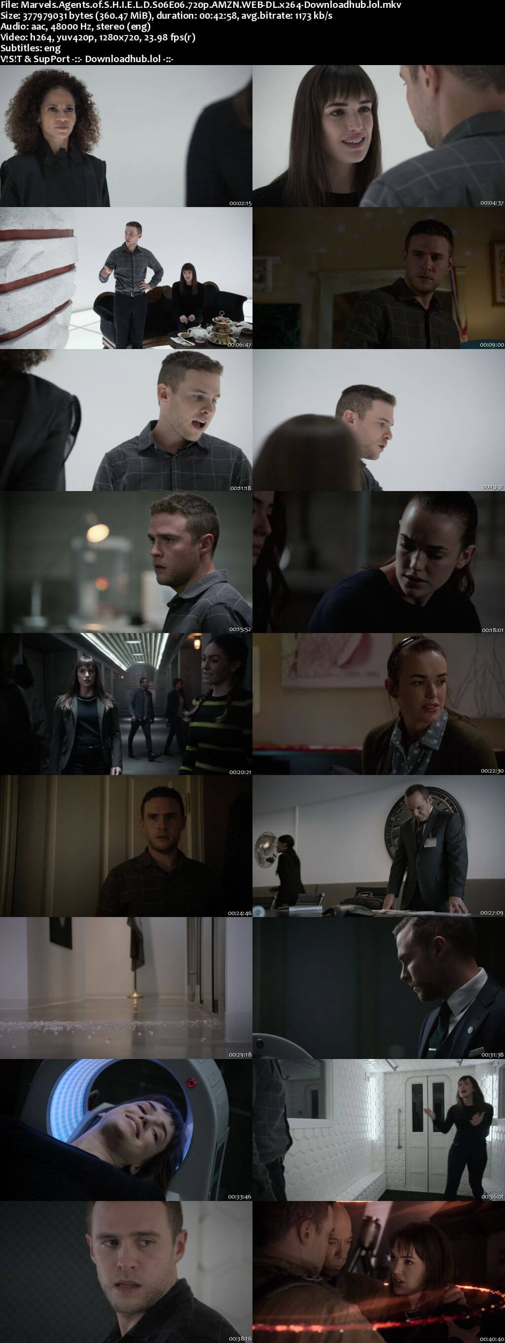 Marvels Agents of S.H.I.E.L.D S06E06 350MB AMZN WEB-DL 720p ESubs