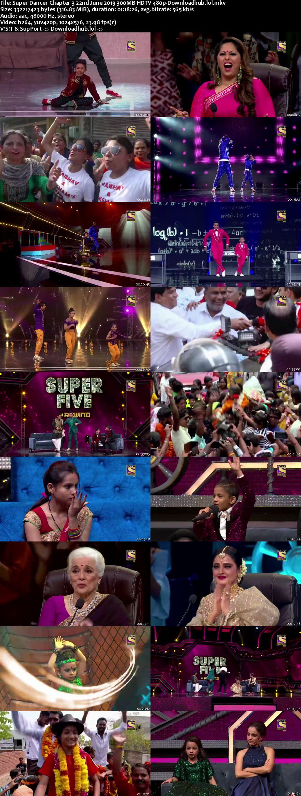 Super Dancer Chapter 3 22 June 2019 Episode 51 HDTV 480p