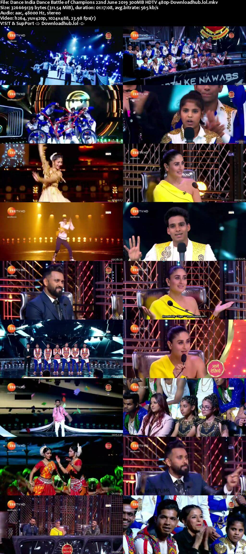 Dance India Dance 22 June 2019 Episode 01 HDTV 480p