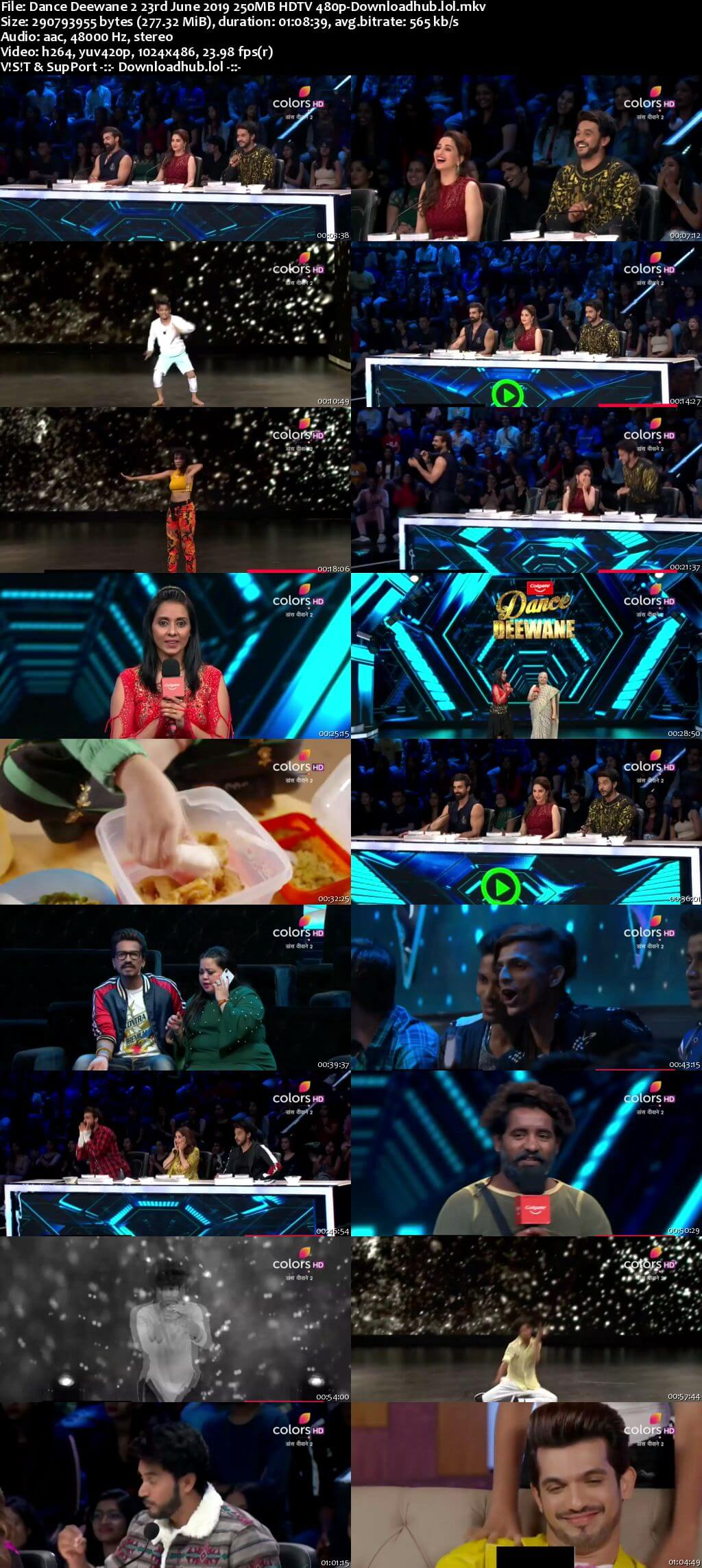 Dance Deewane 2 23 June 2019 Episode 04 HDTV 480p