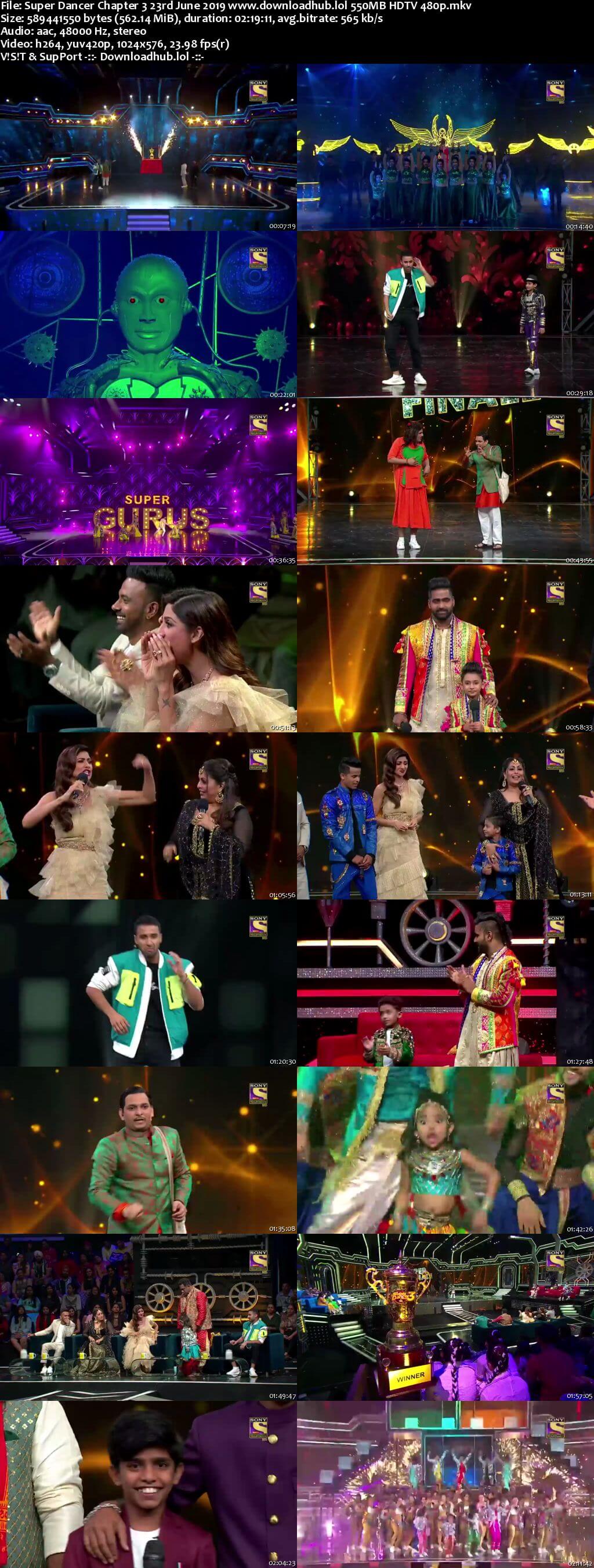 Super Dancer Chapter 3 23 June 2019 Episode 52 HDTV 480p