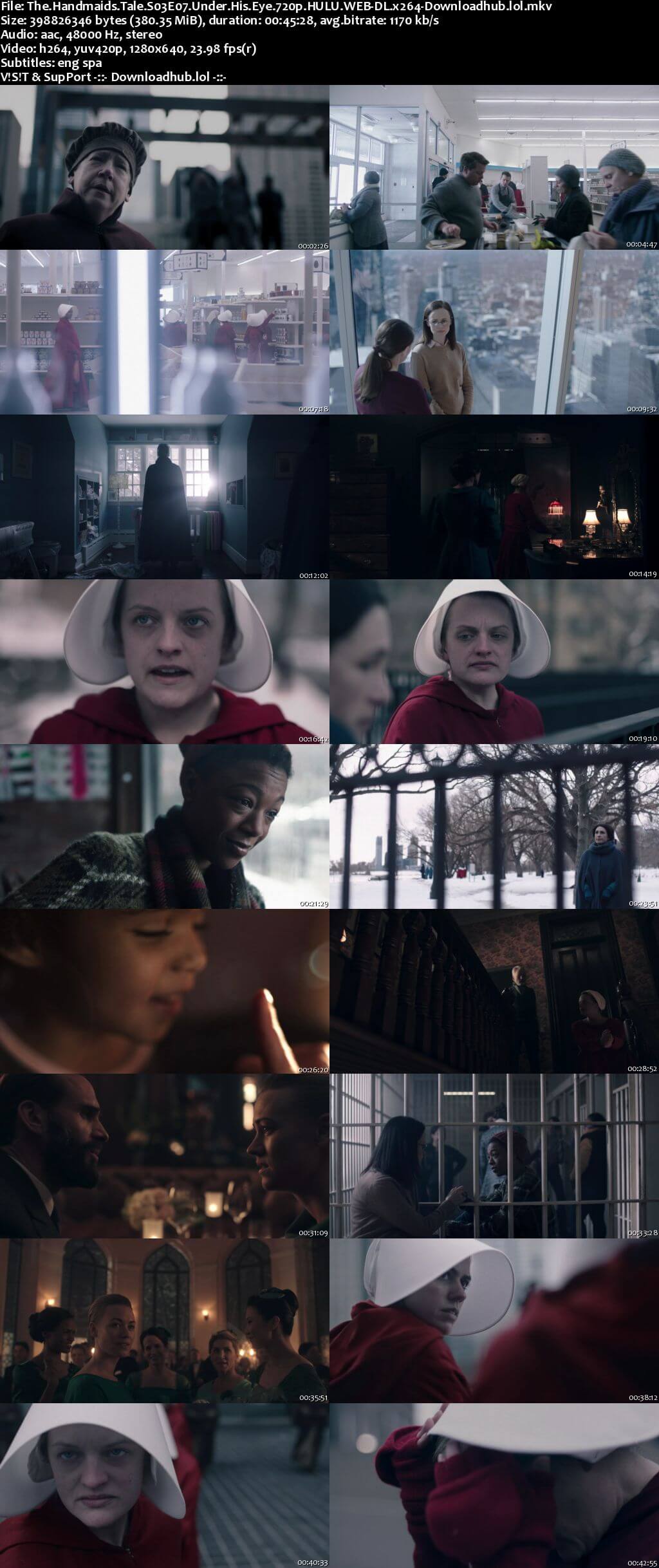 The Handmaids Tale S03E07 350MB WEB-DL 720p ESubs