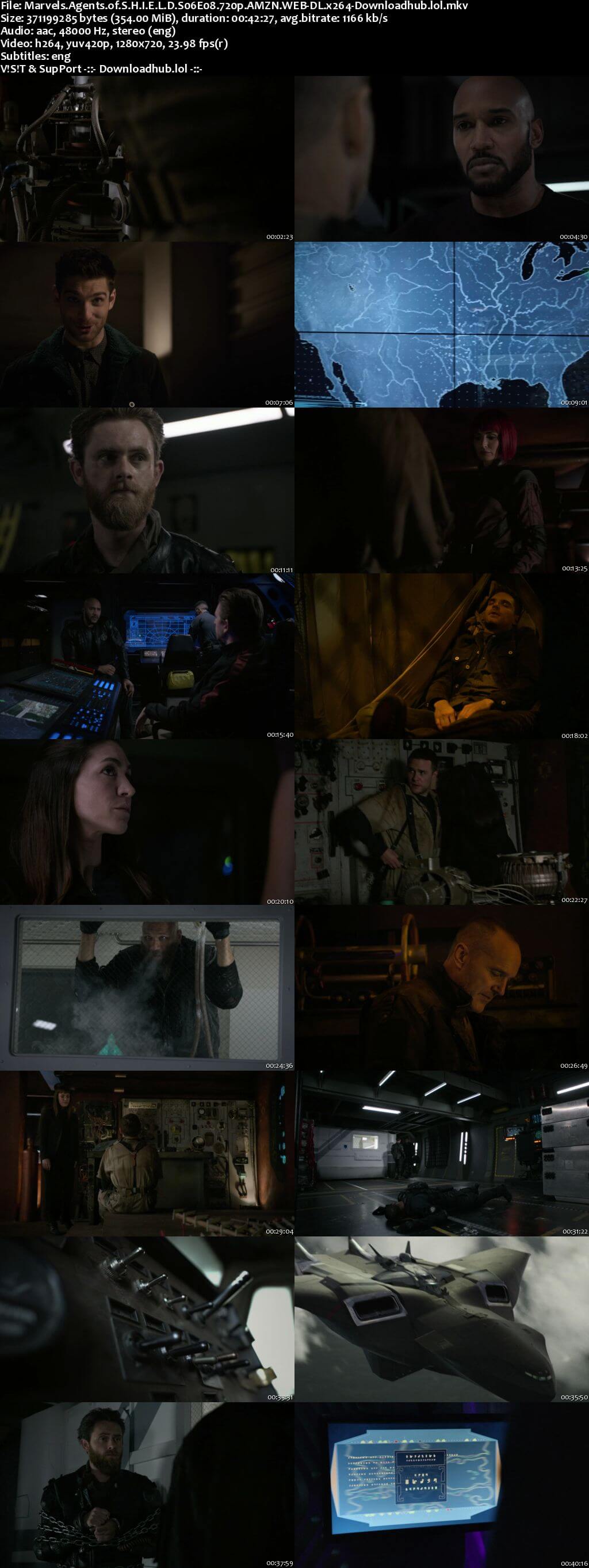 Marvels Agents of S.H.I.E.L.D S06E08 350MB AMZN WEB-DL 720p ESubs