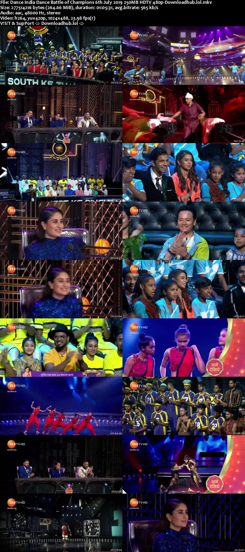 Dance India Dance 06 July 2019 Episode 05 HDTV 480p