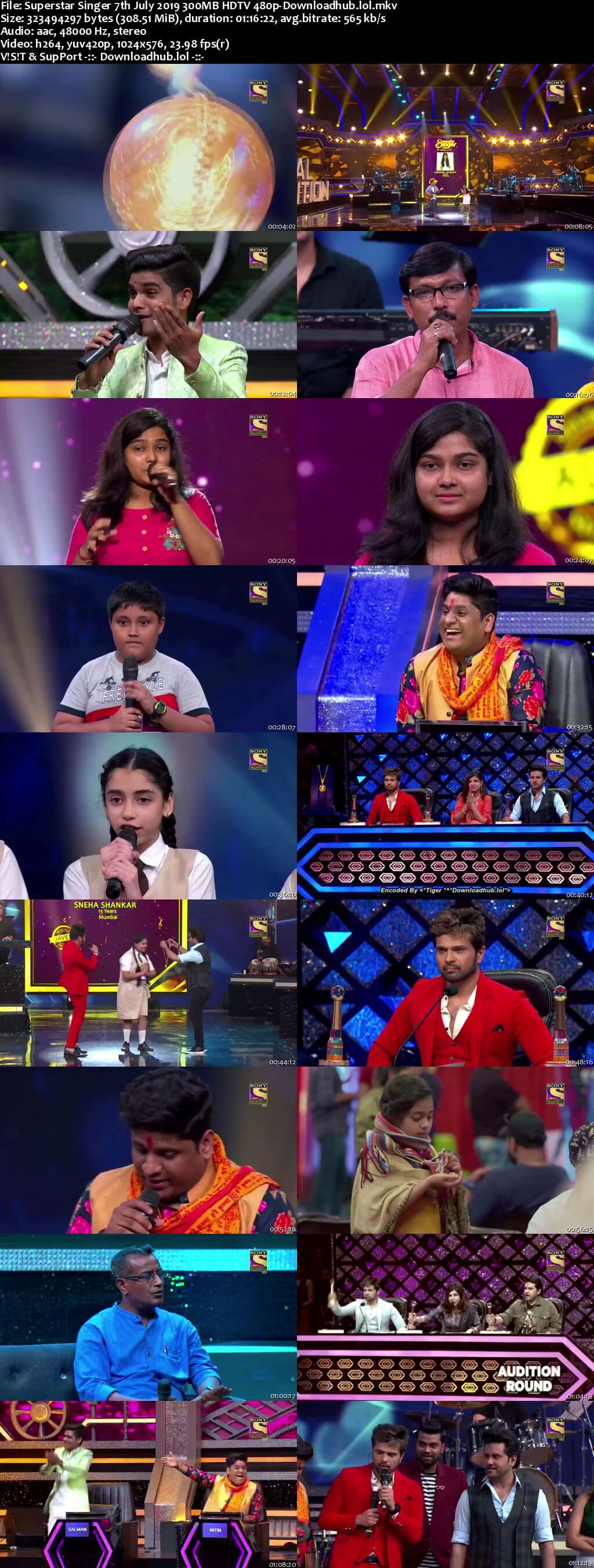 Superstar Singer 07 July 2019 Episode 04 HDTV 480p