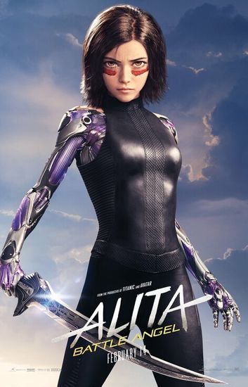 Alita: Battle Angel 2019 1080p BRRip Dual Audio In Hindi English