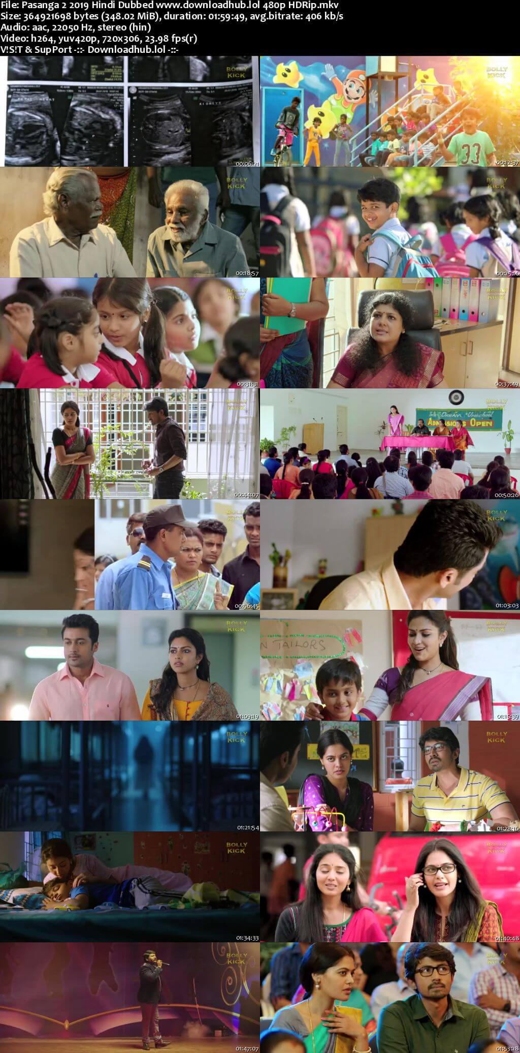 Pasanga 2 2019 Hindi Dubbed 350MB HDRip 480p