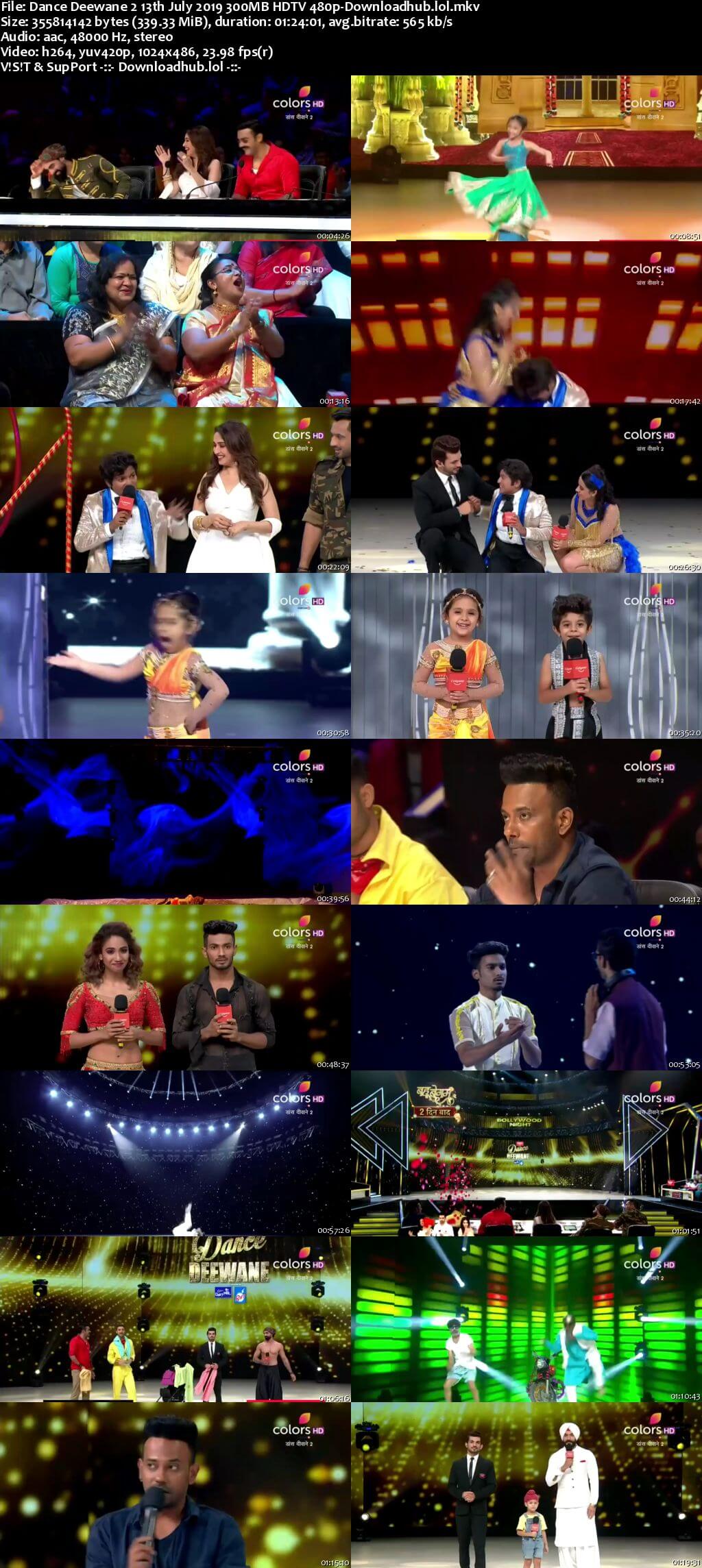 Dance Deewane 2 13 July 2019 Episode 09 HDTV 480p