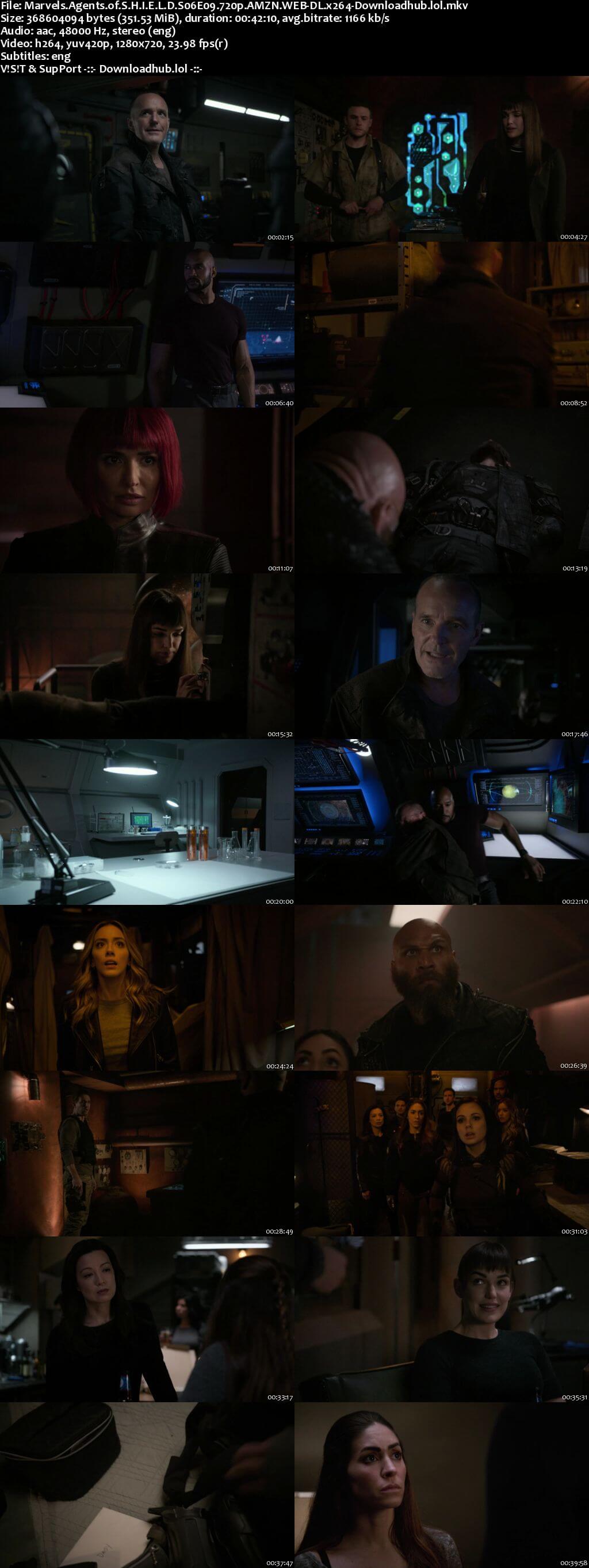 Marvels Agents of S.H.I.E.L.D S06E09 350MB AMZN WEB-DL 720p ESubs