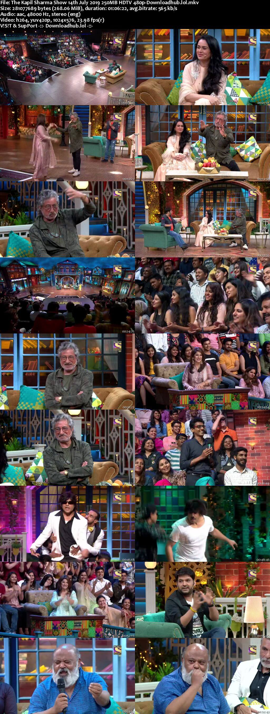 The Kapil Sharma Show 14 July 2019 Episode 57 HDTV 480p