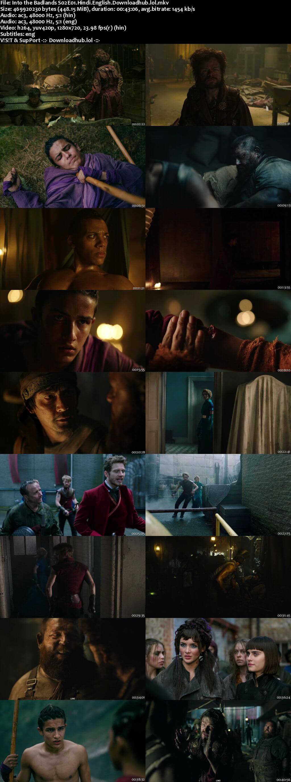 Into the Badlands S02 Complete Hindi Dual Audio 720p Web-DL ESubs
