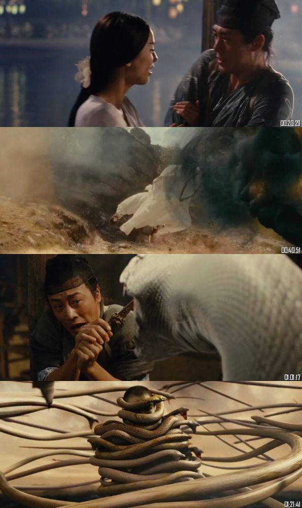 The Sorcerer And The White Snake 2011 BRRip 720p 480p Dual Audio Hindi English Full Movie Download