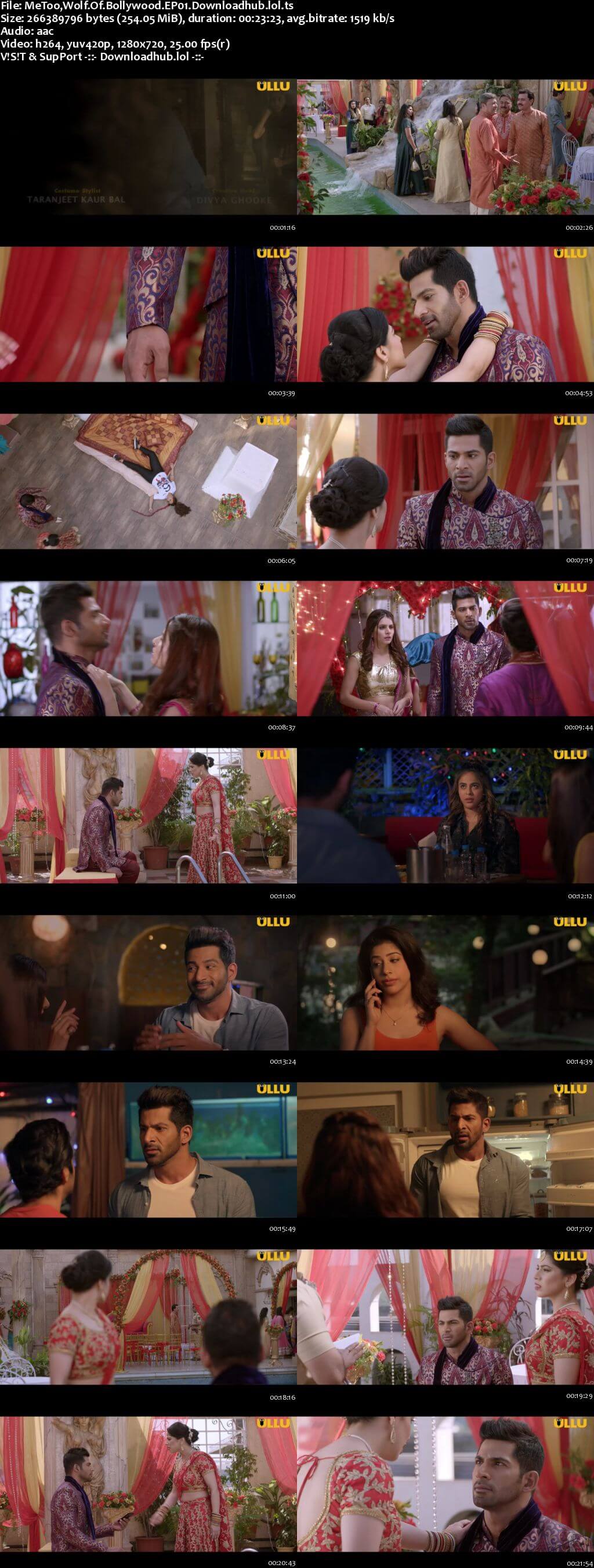 MeToo Wolf Of Bollywood 2019 Hindi S01 ULLU WEB Series Complete 720p HDRip x264