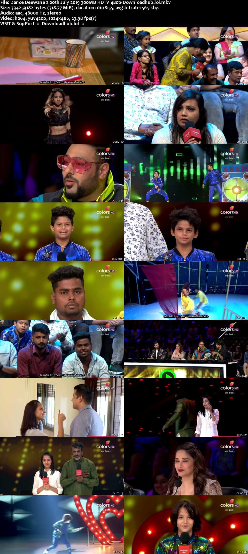 Dance Deewane 2 20 July 2019 Episode 11 HDTV 480p