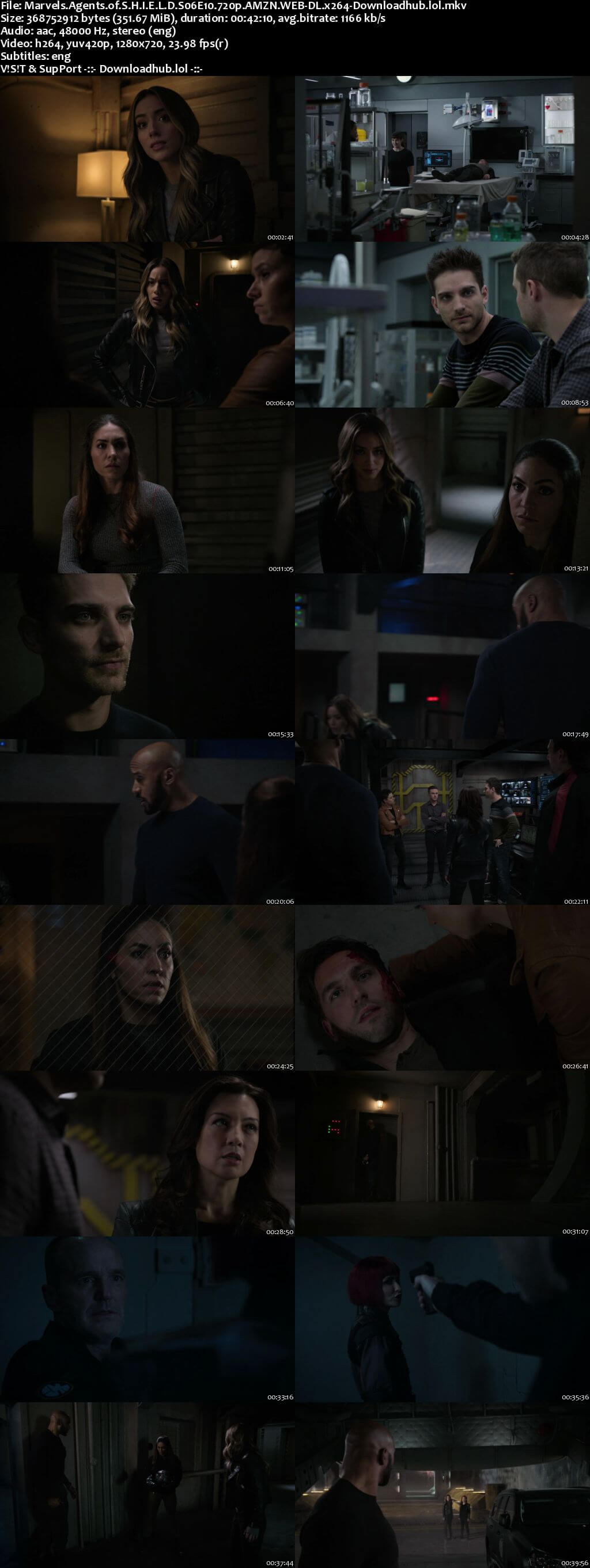 Marvels Agents of S.H.I.E.L.D S06E10 350MB AMZN WEB-DL 720p ESubs