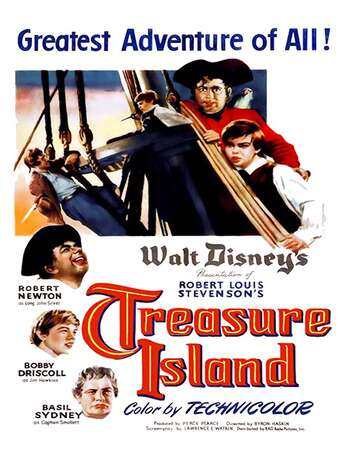 Treasure Island 1950 Hindi Dual Audio BRRip Full Movie 300mb Download
