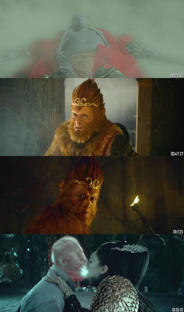 The Monkey King 2 (2016) BRRip 720p 480p Dual Audio Hindi English Full Movie Download