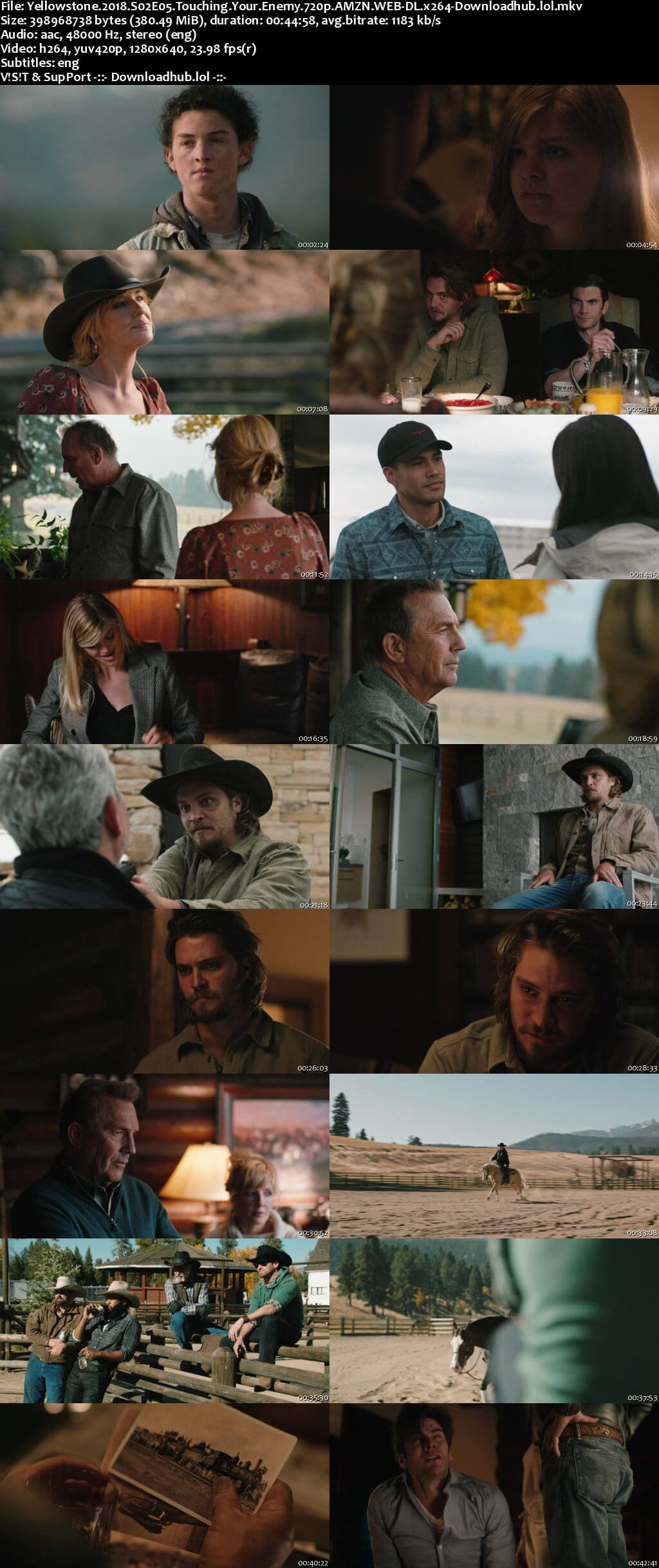 Yellowstone S02E05 350MB AMZN WEB-DL 720p ESubs