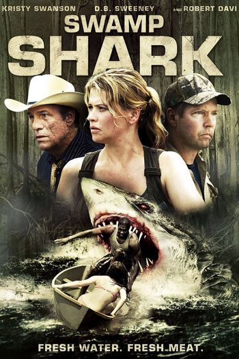 Swamp Shark 2011 720p BluRay Dual Audio In Hindi English