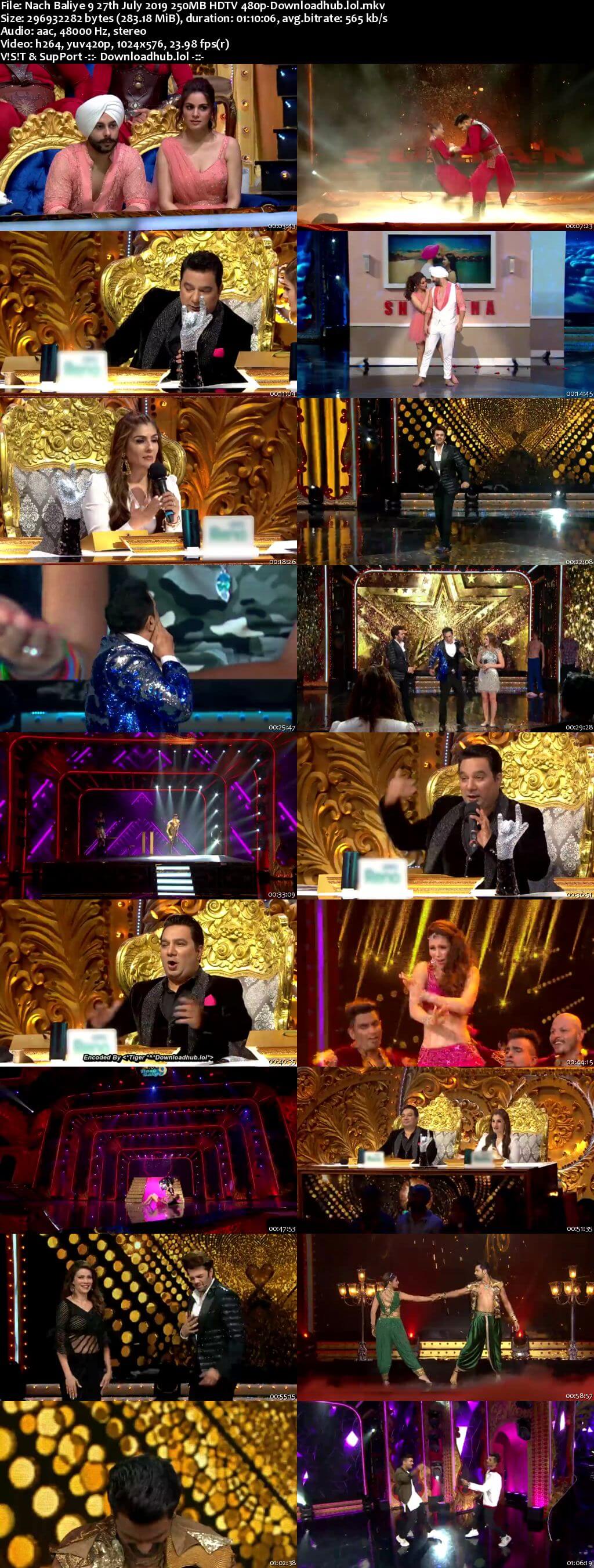 Nach Baliye 9 27 July 2019 Episode 04 HDTV 480p