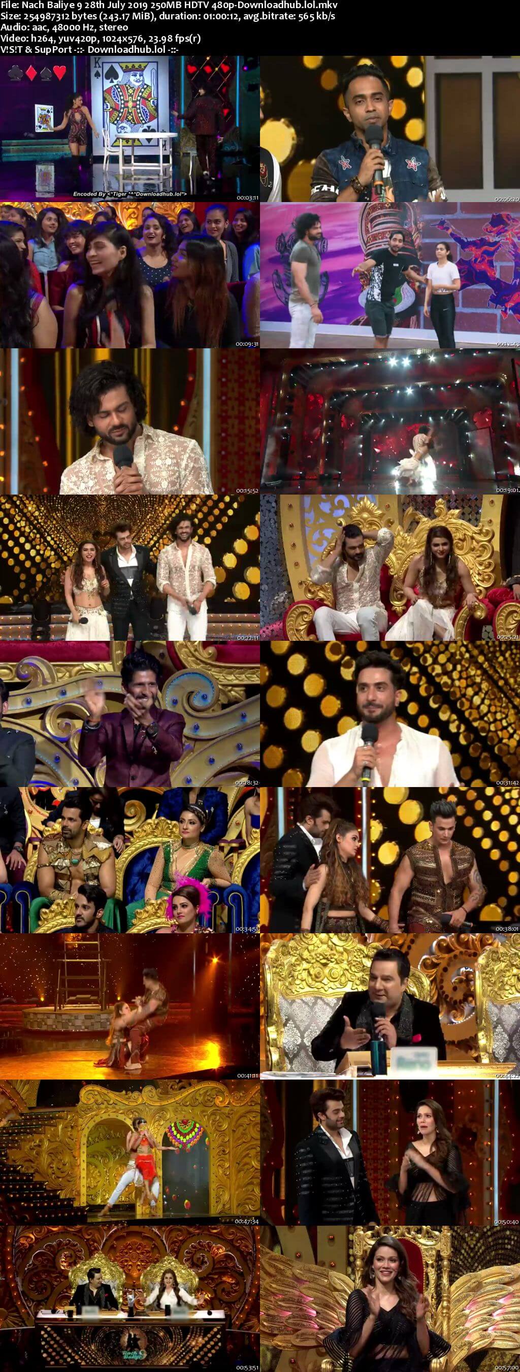 Nach Baliye 9 28 July 2019 Episode 05 HDTV 480p