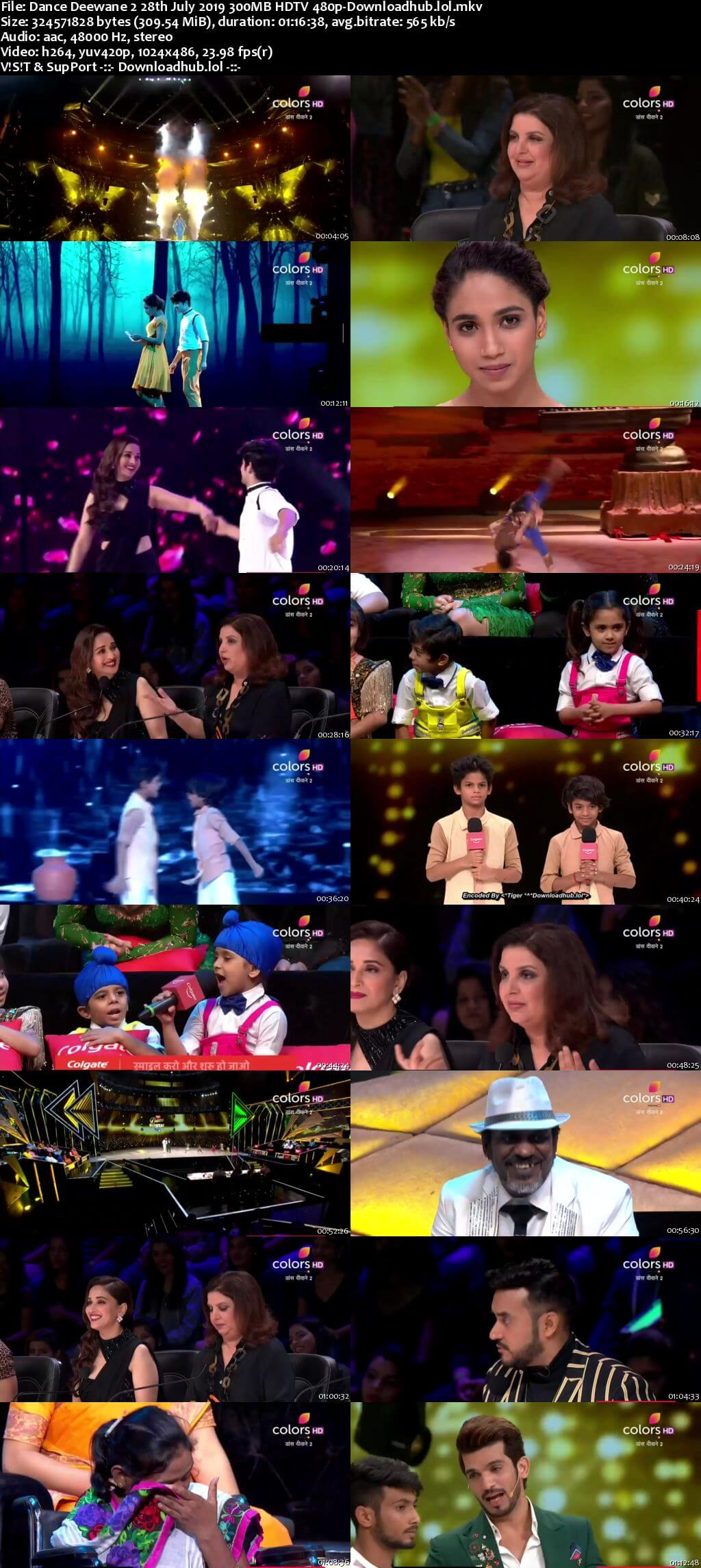 Dance Deewane 2 28 July 2019 Episode 14 HDTV 480p