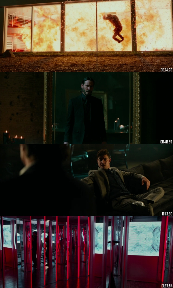 John Wick Chapter 2 (2017) BRRip 720p 480p Dual Audio Hindi English Full Movie Download