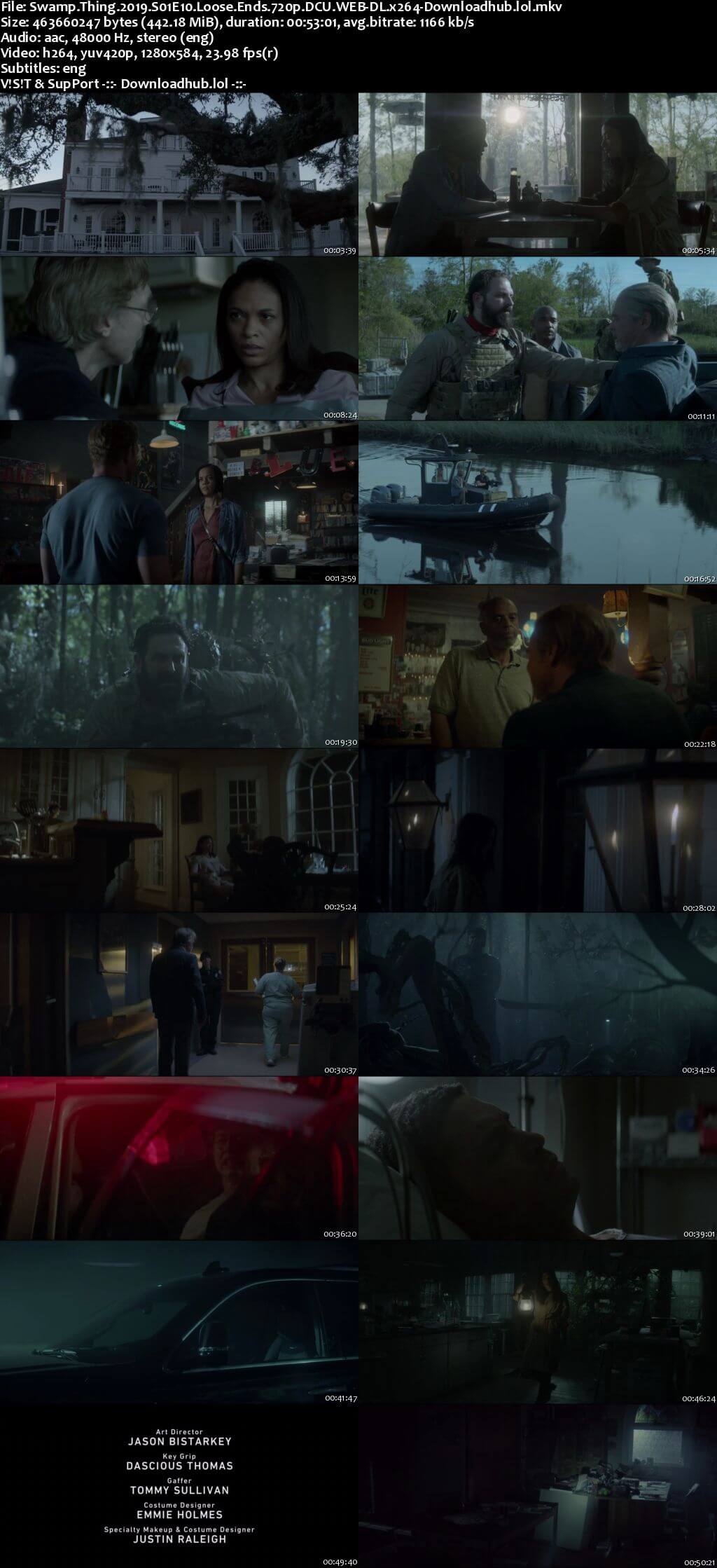 Swamp Thing S01E10 450MB WEB-DL 720p ESubs