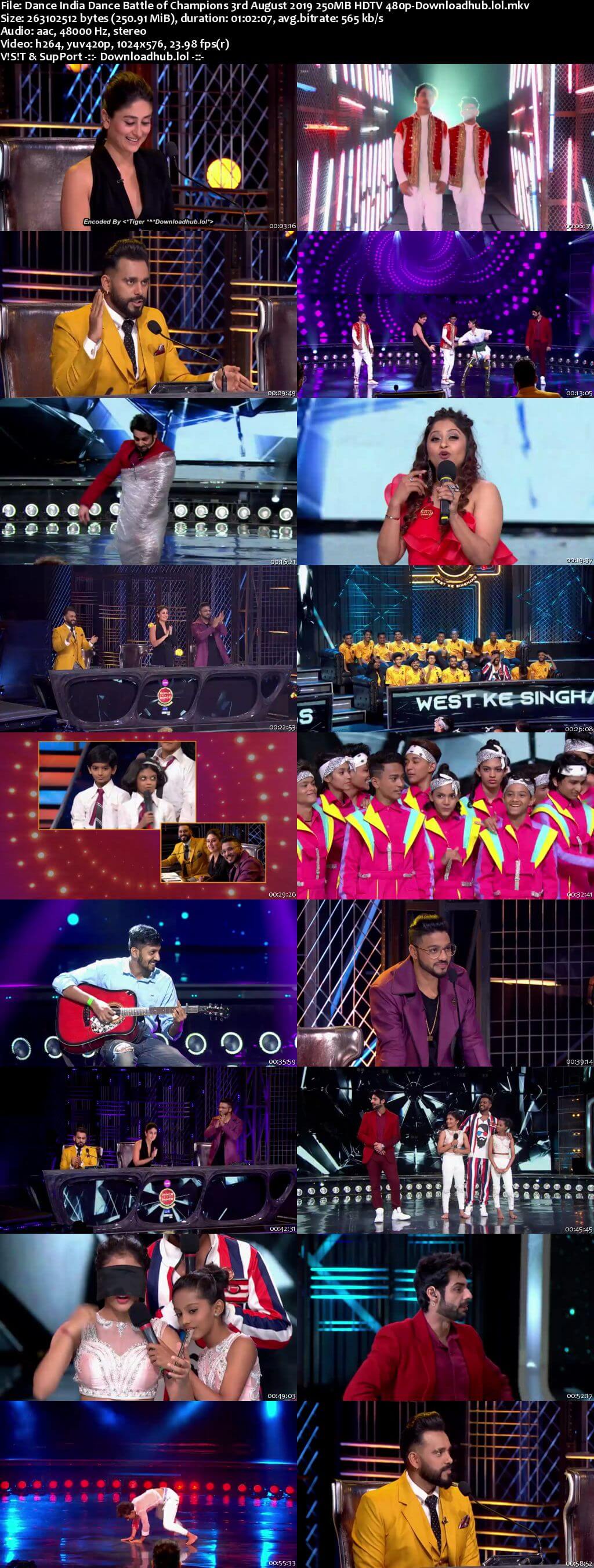 Dance India Dance 03 August 2019 Episode 13 HDTV 480p