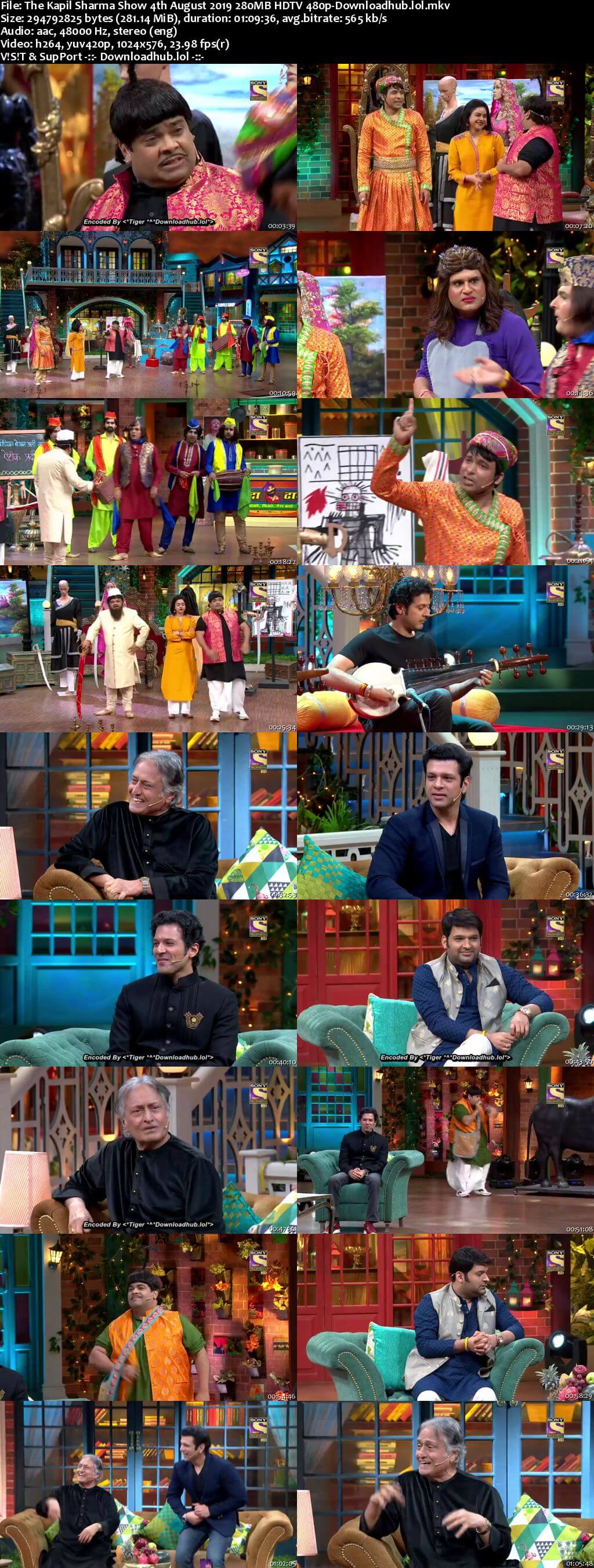 The Kapil Sharma Show 04 August 2019 Episode 63 HDTV 480p