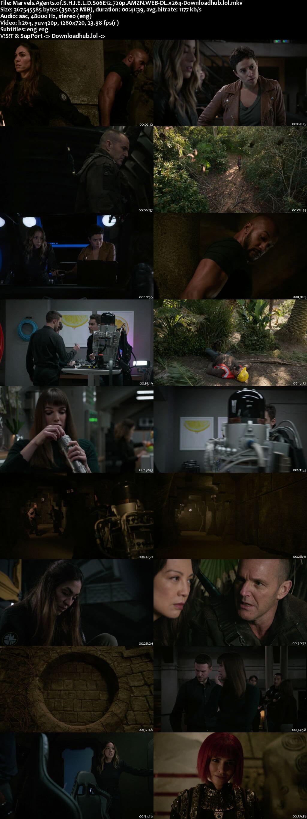 Marvels Agents of S.H.I.E.L.D S06E12 350MB AMZN WEB-DL 720p ESubs