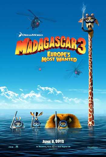 Madagascar 3 - Europes Most Wanted 2012 Dual Audio Hindi Full Movie Download
