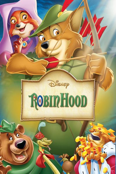 Poster of Robin Hood 1973 Full Hindi Dual Audio Movie Download BluRay 720p