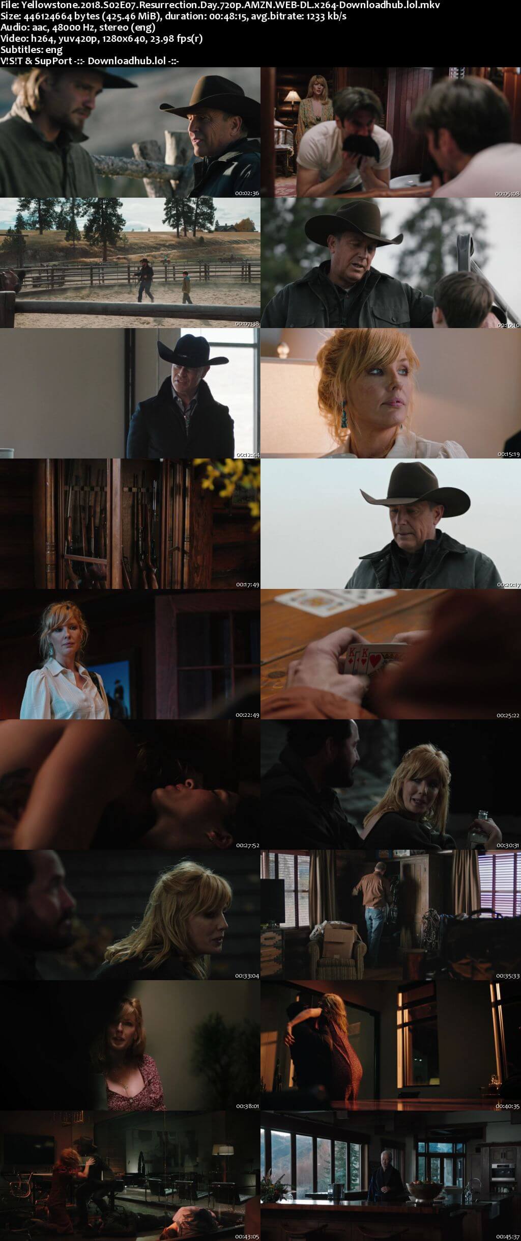 Yellowstone S02E07 400MB AMZN WEB-DL 720p ESubs