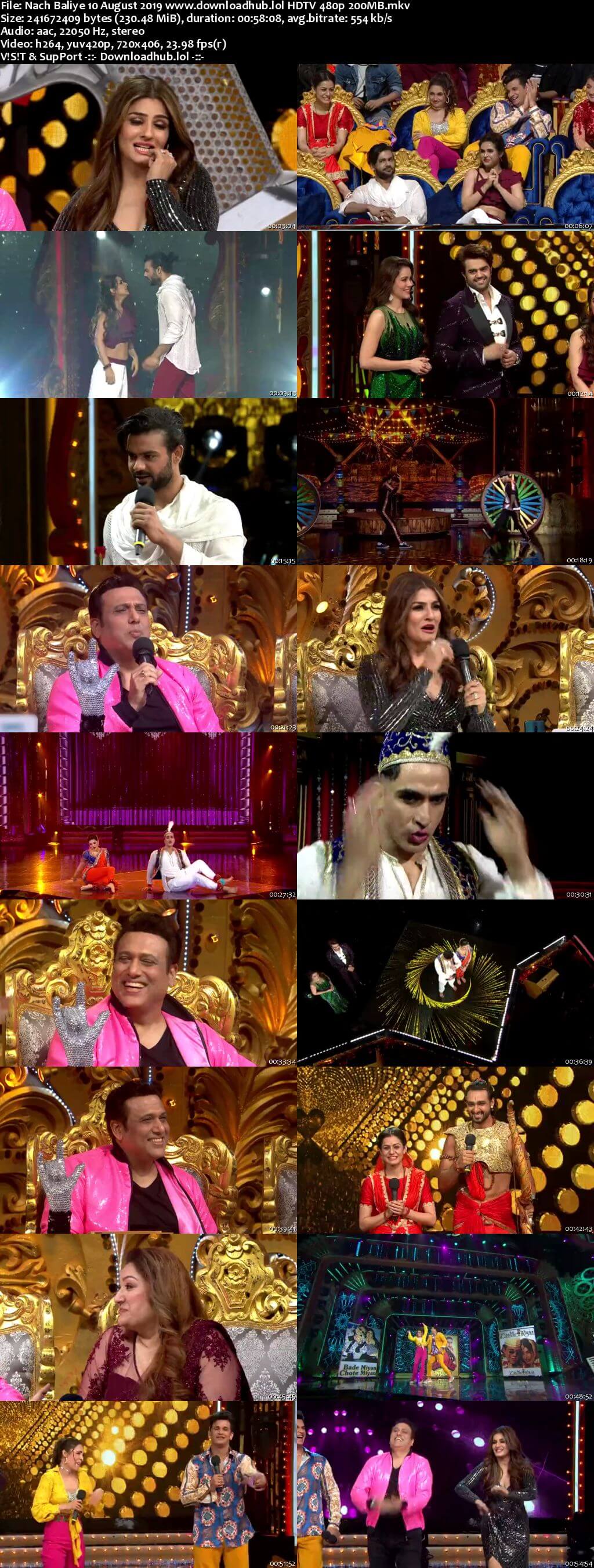 Nach Baliye 9 10 August 2019 Episode 08 HDTV 480p