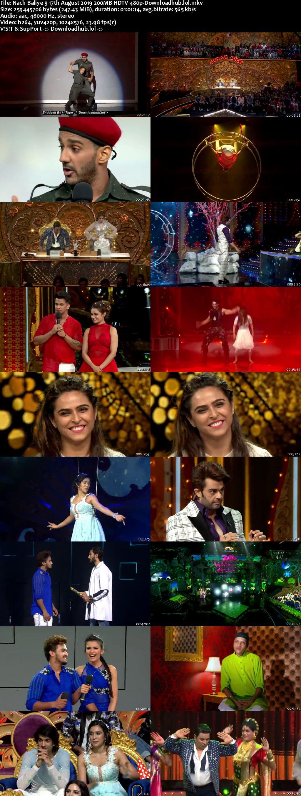 Nach Baliye 9 17 August 2019 Episode 10 HDTV 480p