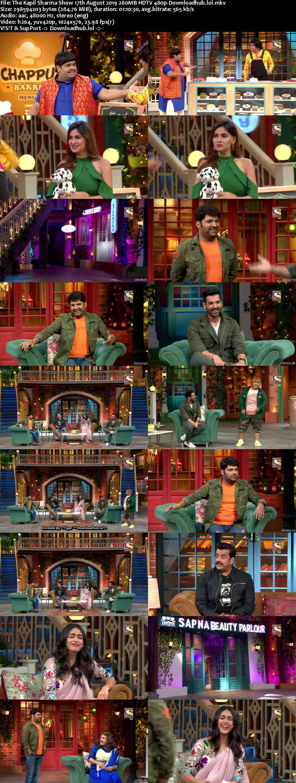 The Kapil Sharma Show 17 August 2019 Episode 66 HDTV 480p