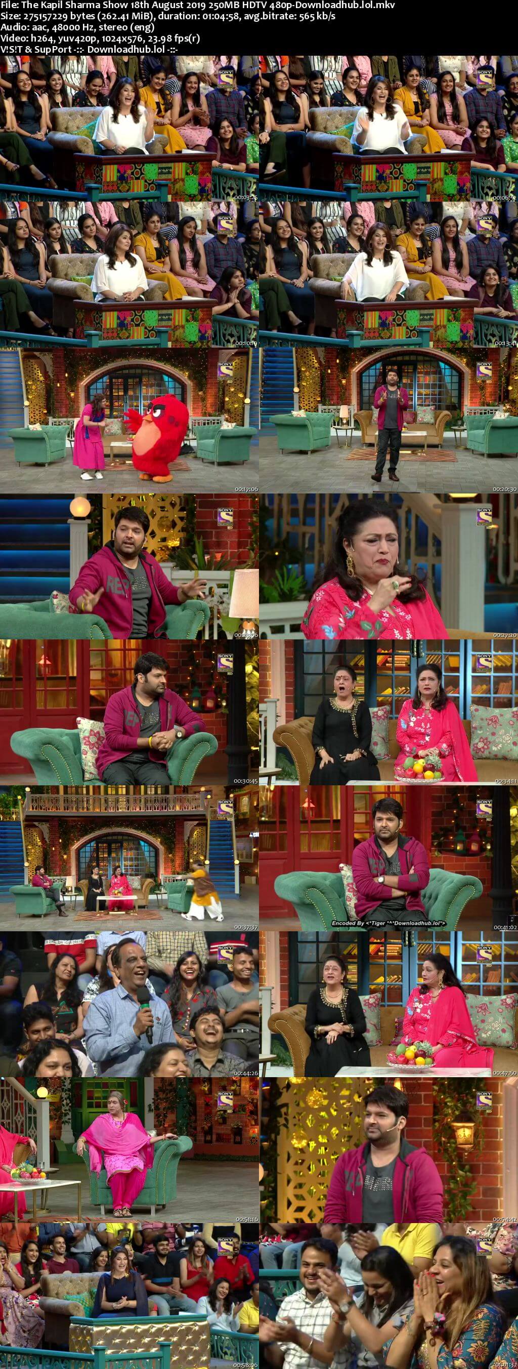 The Kapil Sharma Show 18 August 2019 Episode 67 HDTV 480p