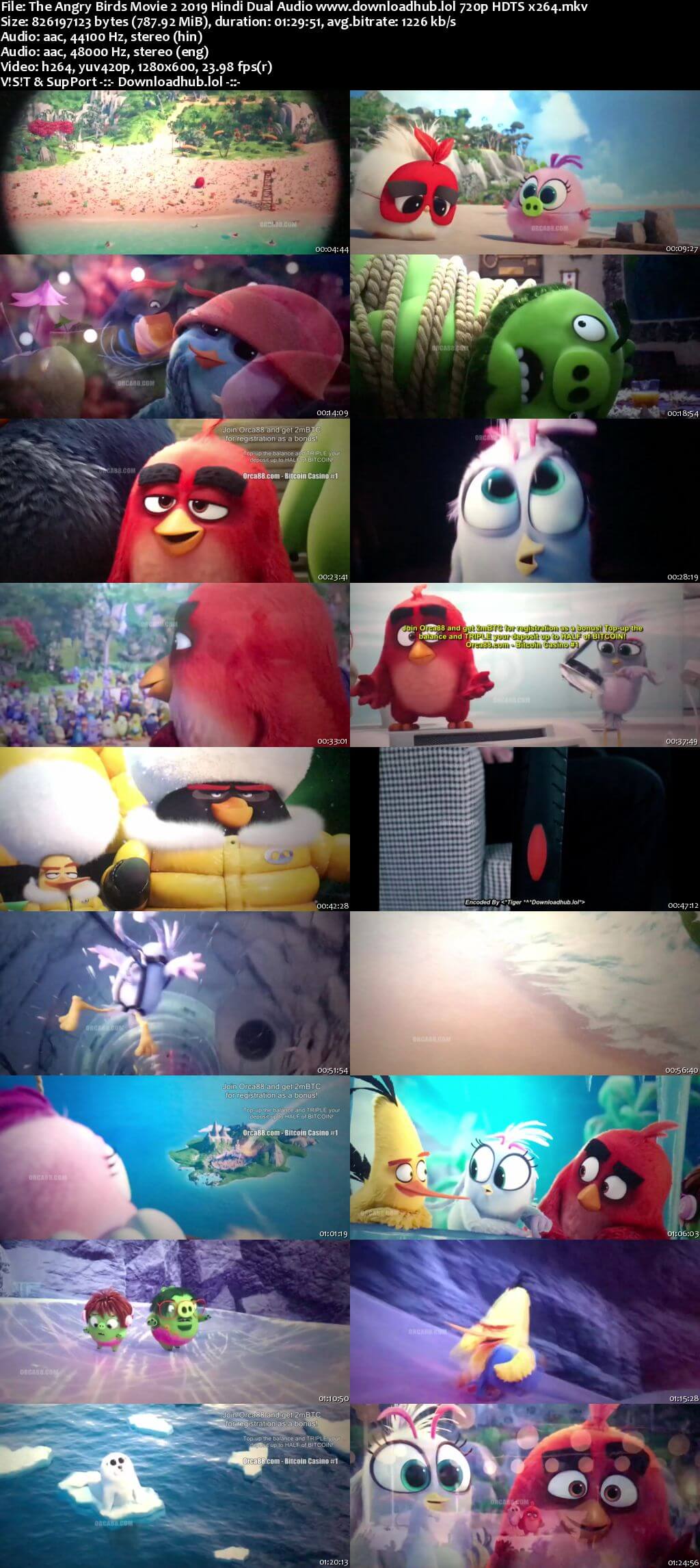 The Angry Birds Movie 2 2019 Hindi Dual Audio 720p HDTS x264