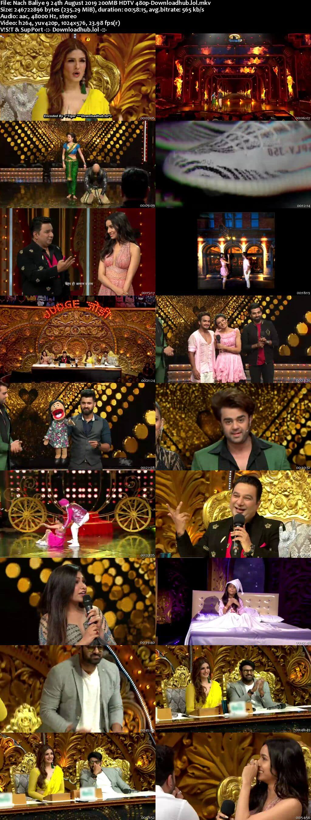 Nach Baliye 9 24 August 2019 Episode 12 HDTV 480p