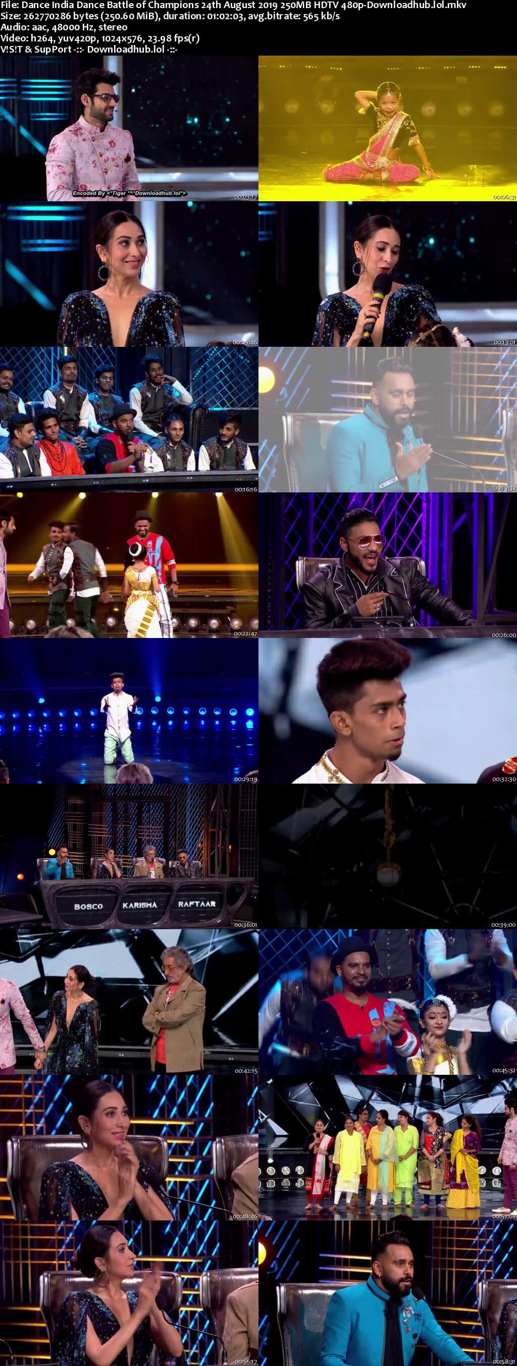 Dance India Dance 24 August 2019 Episode 19 HDTV 480p