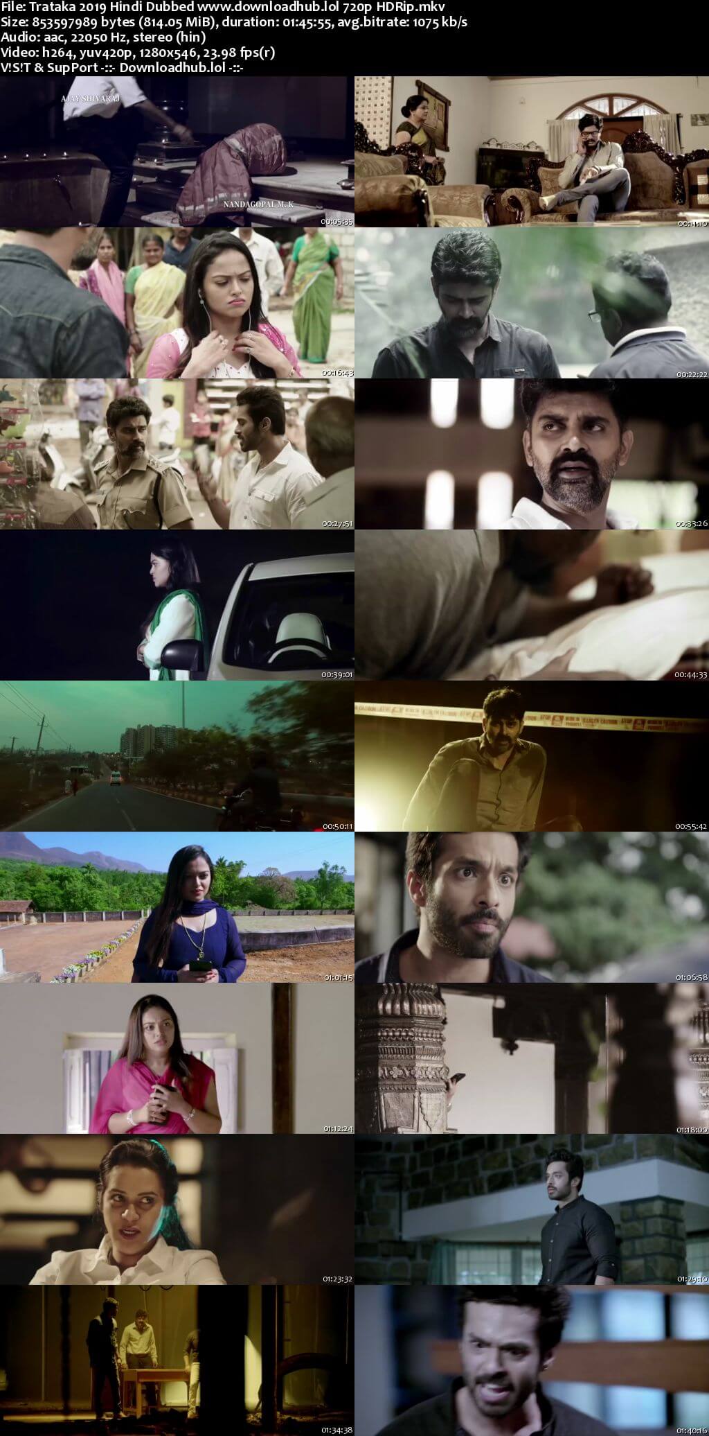 Trataka 2019 Hindi Dubbed 720p HDRip x264