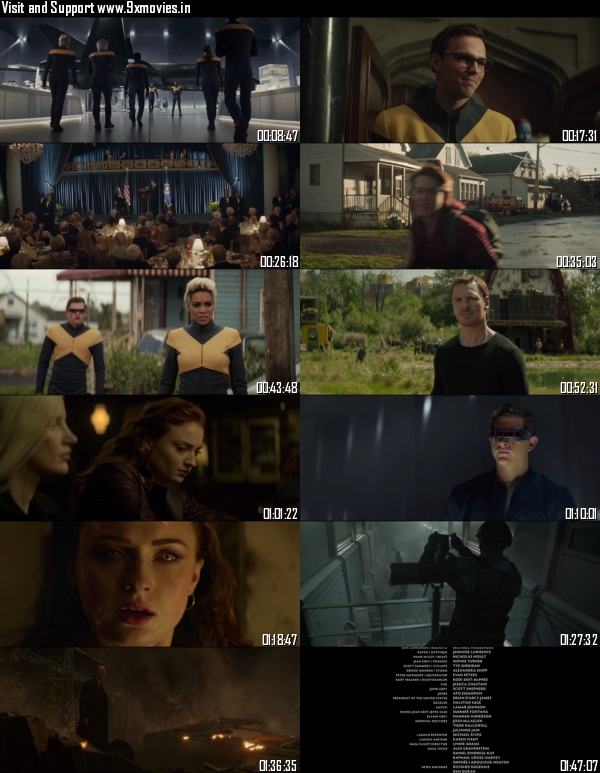 X-Men Dark Phoenix 2019 Dual Audio ORG Hindi 1080p BluRay 2.4GB