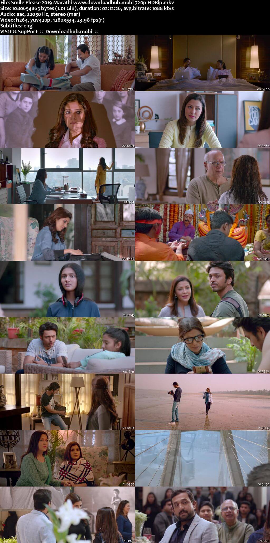 Smile Please 2019 Marathi 720p HDRip ESubs