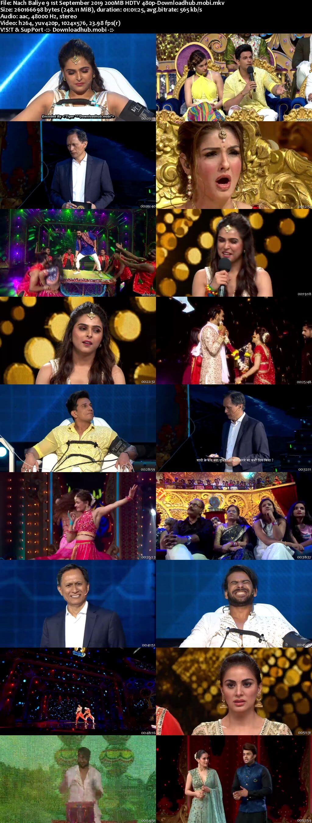 Nach Baliye 9 01 September 2019 Episode 15 HDTV 480p