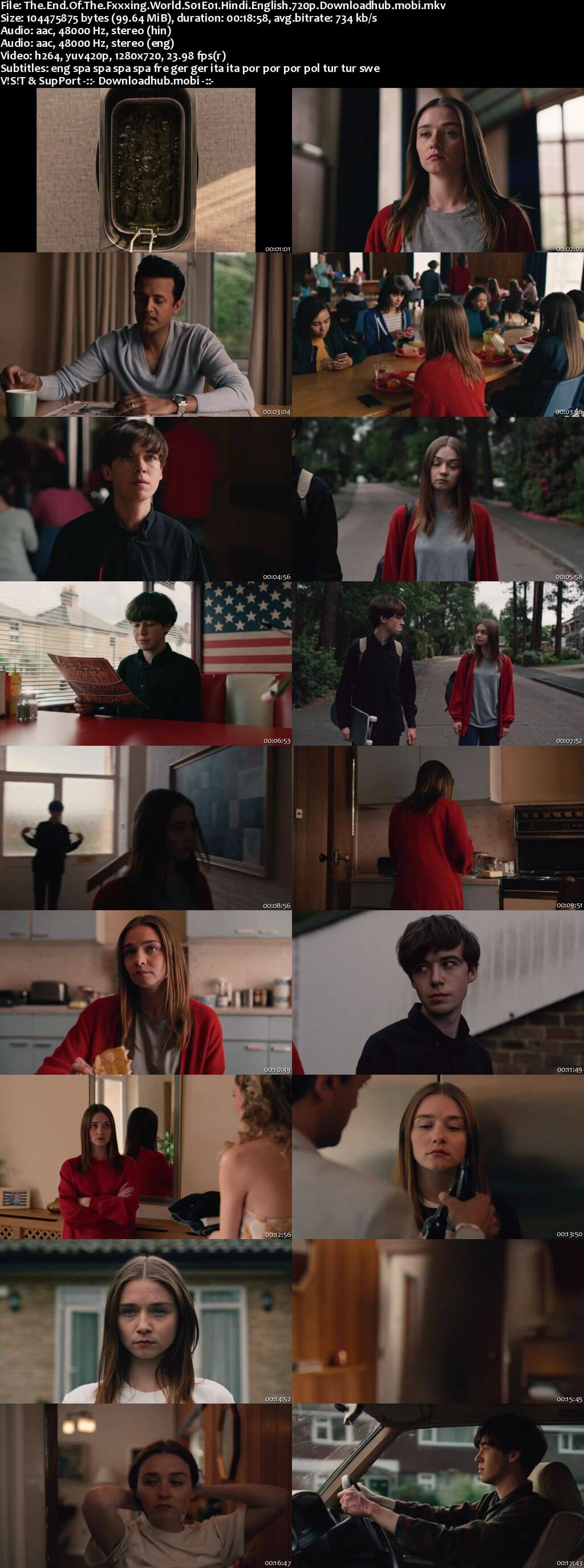 The End of the F***ing World S01 Complete Hindi Dual Audio 720p Web-DL MSubs