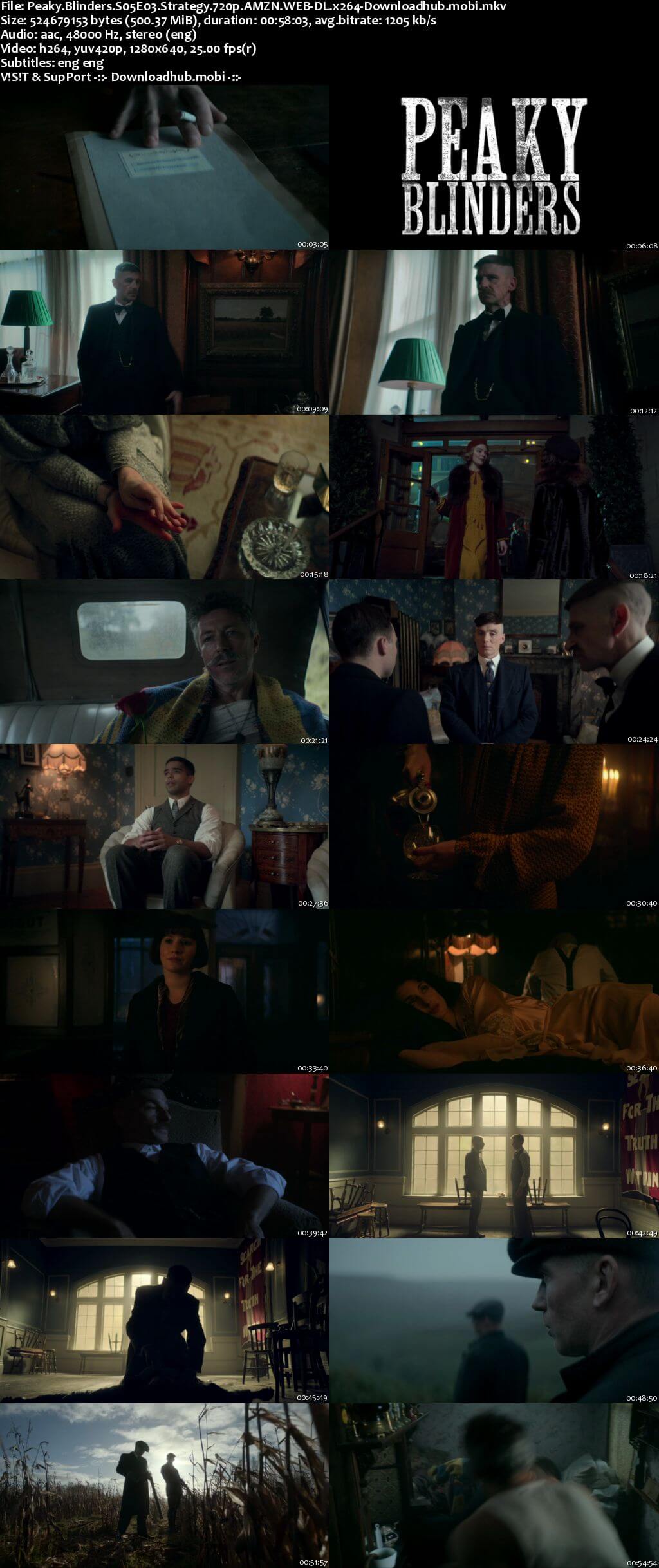 Peaky Blinders S05E03 500MB AMZN WEB-DL 720p x264 ESubs