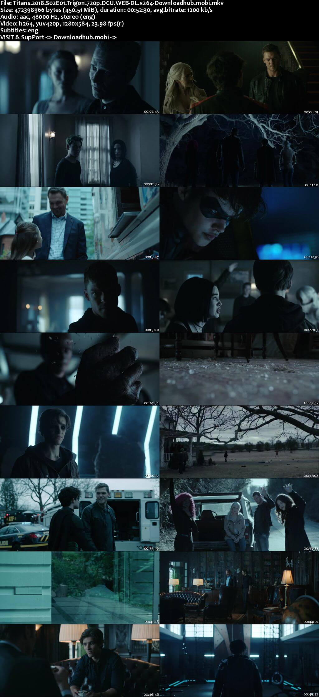 Titans S02E01 450MB WEB-DL 720p ESubs