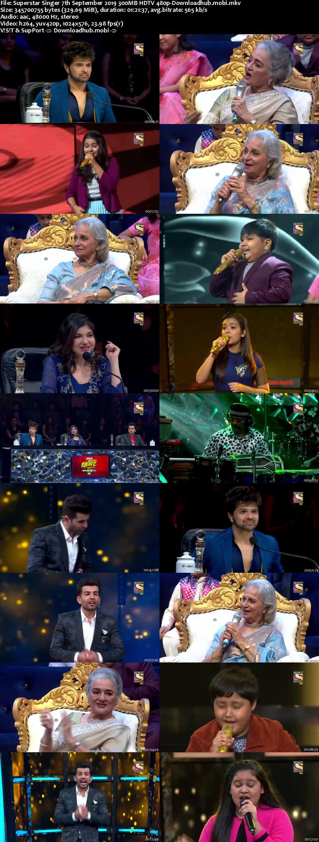 Superstar Singer 07 September 2019 Episode 21 HDTV 480p